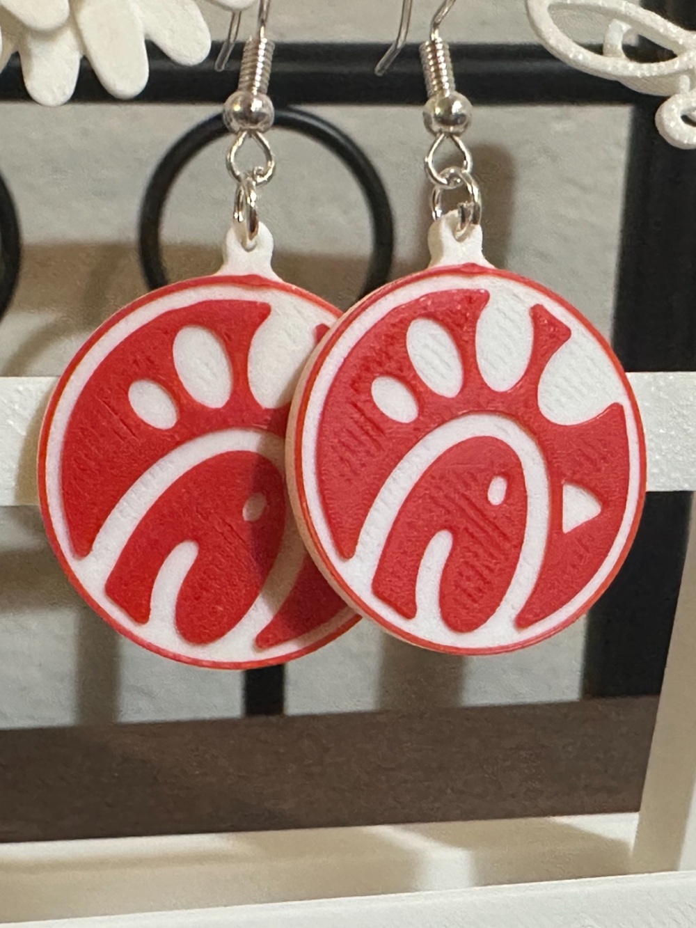 Chick Fil A Earrings